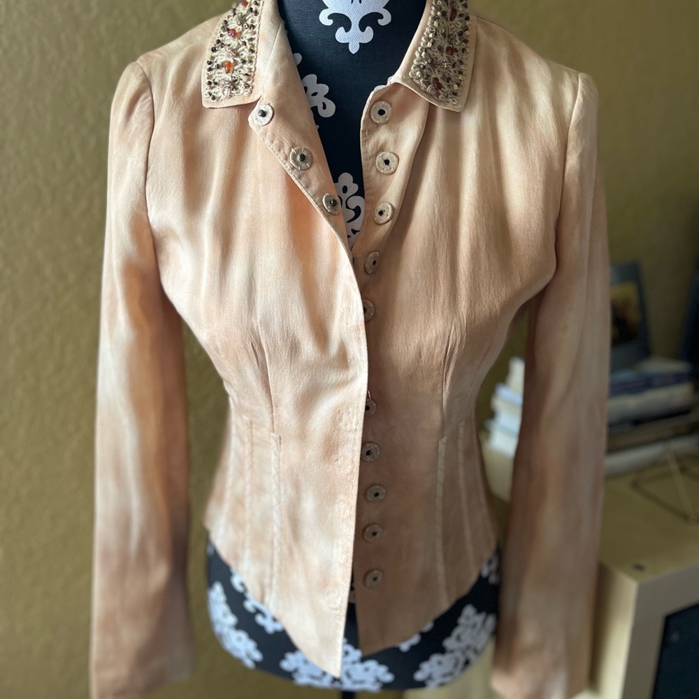 Elie Tahiri Beige Jacket